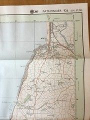 1987 Ordnance Survey Pathfinder Map 926 SN 57/58 Aberystwyth (incl Borth )