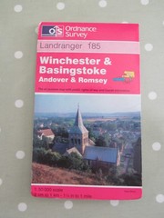 OS LANDRANGER MAP 185 WINCHESTER & BASINGSTOKE ORDNANCE SURVEY