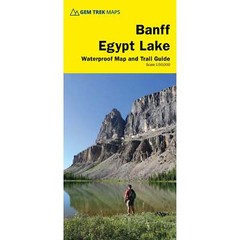 Canada 1:50k Waterproof Gem Trek – Banff Egypt Lake Map