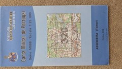 Asseiceira (Tomar) : Carta Militar de Portugal 320, Serie M888, 1:25 000 Map
