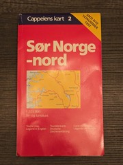 Cappelens Kart 2 SÃÂ¸r-Norge Nord Road & Tourist Map 1:325,000 1997 Edition (X2