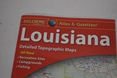 DeLorme Atlas & Gazeteer Detailed Topographic Maps Booklet Louisiana 11″ x 15.5″