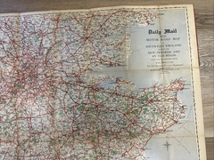 VTG 1926 (1920’s) – Daily Mail Road Map of London / South-East England E7
