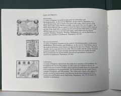 Classic Print Portfolio: County Maps of Old England. Thomas Moule 1991