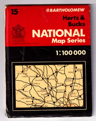 HERTS & BUCKS – Bartholomew National Map Series