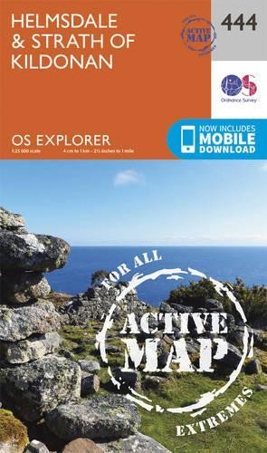 Helmsdale and Strath of Kildonan (Map) OS Explorer Active Map