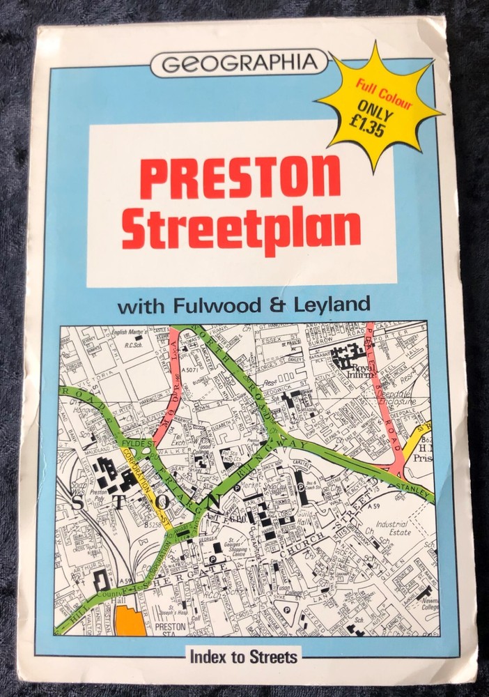 Street Plans Preston, Fulwood & Leyland – Wakefield – Dewsbury, Batley & Ossett