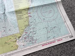Vintage Imray Chart: Harwich to Whitby Map