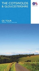 Tour The Cotswolds & Gloucestershire (OS… by Ordnance Survey Sheet map, folded