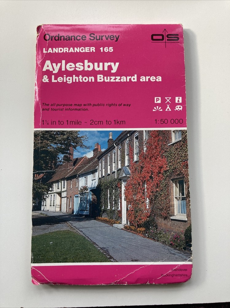 Ordnance Survey Landranger Map 165 Aylesbury & Leighton Buzzard area (2)