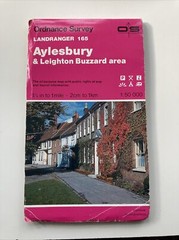 Ordnance Survey Landranger Map 165 Aylesbury & Leighton Buzzard area (2)