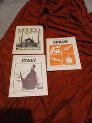 3 1980s MILITARY POCKET GUIDES Spain, Italy & Turkey