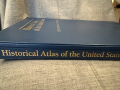 Historical Atlas of the US Centennial Edition National Geographic Book 1988 XL