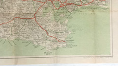 5 x assorted Dorset Ordnance Survey Geographia maps Dorchester & Bournemouth