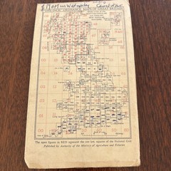 Vintage Ordnance Survey Map Sheet 92 Pickering New Popular Edition Cloth Backed