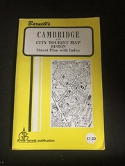 Vintage Cambridge City Tourist Map And Street Plan With Index – Barnetts