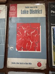 Large Bundle of 15 Ordnance Survey & Other Maps Lake & Peak District Exmoor Etc