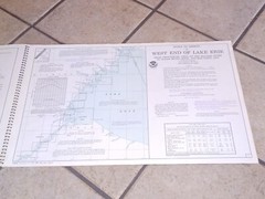 NOAA recreational chart 14846 West End of Lake Erie 6th edition BOAT YACHT MAPS