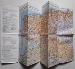 Exmoor Tourist Map 5 Ordnance Survey 1 Inch to a mile – 1982