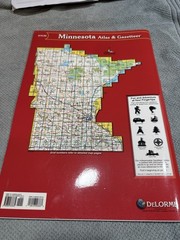 Large DeLorme Minnesota Atlas & Gazetteer Softcover 2006 Large Size