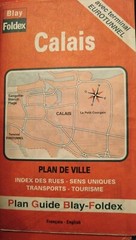 4 X Blay Maps & Guides Rennes, Calais, Caen & Cherbourg In French