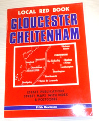 Local Red Book – Street Map – Gloucester & Cheltenham (Paperback, 1996)