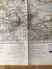 1945 Military System Map- Stirling & Dunfermline War Office Edition