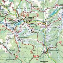 Austria WK431: Thermenregion Innviertel Ibmer Moor… hiking cycling map + guide