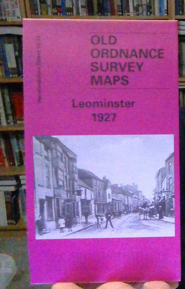 MAP OF Leominster 1927 Herefordshire Sheet 12.15 by Barrie Trinder NEW