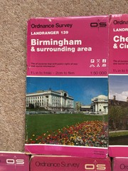 Job Lot 7 O/S Ordnance Survey Maps Mixed Bundle Midland region