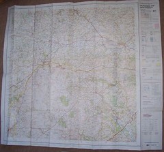 Ordnance Survey Map of Okehampton & North Dartmoor 1:50000 (1cm=500m)