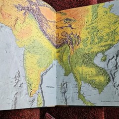 The Readers Digest Great World Atlas 1961 First Edition 6th Revise -GT38
