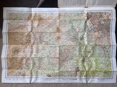 Bartholomew Map Vale Of Severn Worcester Vintage 70s 1971 Paper ½” Free Post UK