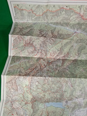 Julian Alps Mountain Map East Part – 1 : 50 000 Scale – 6th Edition 1984