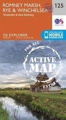 Romney Marsh, Rye and Winchelsea (Map) OS Explorer Active Map