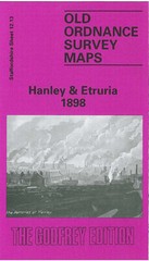 Hanley & Etruria 1898 & 1922 Staffordshire Sheet 12.13