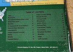 NORTHERN CALIFORNIA Delorme Atlas&Gazetteer Map Book Topo Back Roads Recreation