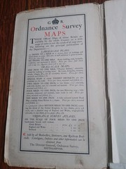 Ordnance Survey Popular Map – Perth Strath Earn 1″ 63 – (1927) CLOTH EDITION
