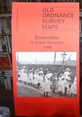 MAP OF Baxenden and Green Haworth 1909 LANCANCASHIRE SHEET 71.03 NEW