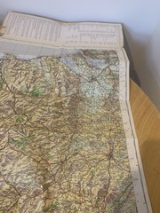 WALES & THE MARCHES Ordnance Survey Quarter Inch Map 1971 Lleyn Oswestry Fifth S