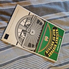 Vintage Bartholomew Railway History Map Of Britain