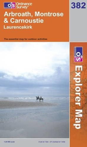 Arbroath, Montrose and Carnoustie (OS Ex… by Ordnance Survey Sheet map, folded