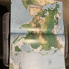 National Geographic Atlas of the World Revised Sixth Edition & Magnifying Glass