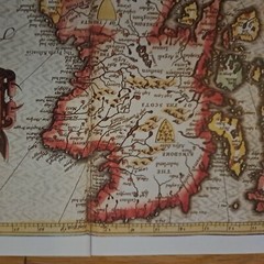 Tudor map of the British Isles by John Speed