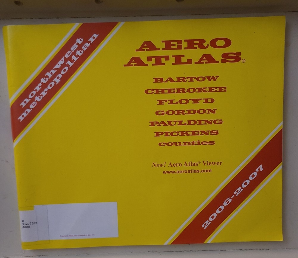 AERO ATLAS ~ NORTHWEST METROPOLITAN SERIES 2006-2007 ~ Paperback Very Good