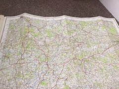OS map Eastbourne Sheet 183 New Popular Edition One-inch 1946