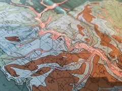 Geological survey map Ordinance Survey Sheet 266 Marlborough 1971