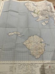 RHUM & Part Of SKYE No 33 1957 CLOTH Seventh Series Ordnance Survey One Inch Map