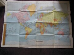 3x Vintage 1963 National Geographic sheet maps Canada Australia India-S W Asia