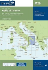 Imray M Series M29 Golfo di Taranto (Map) M Series
